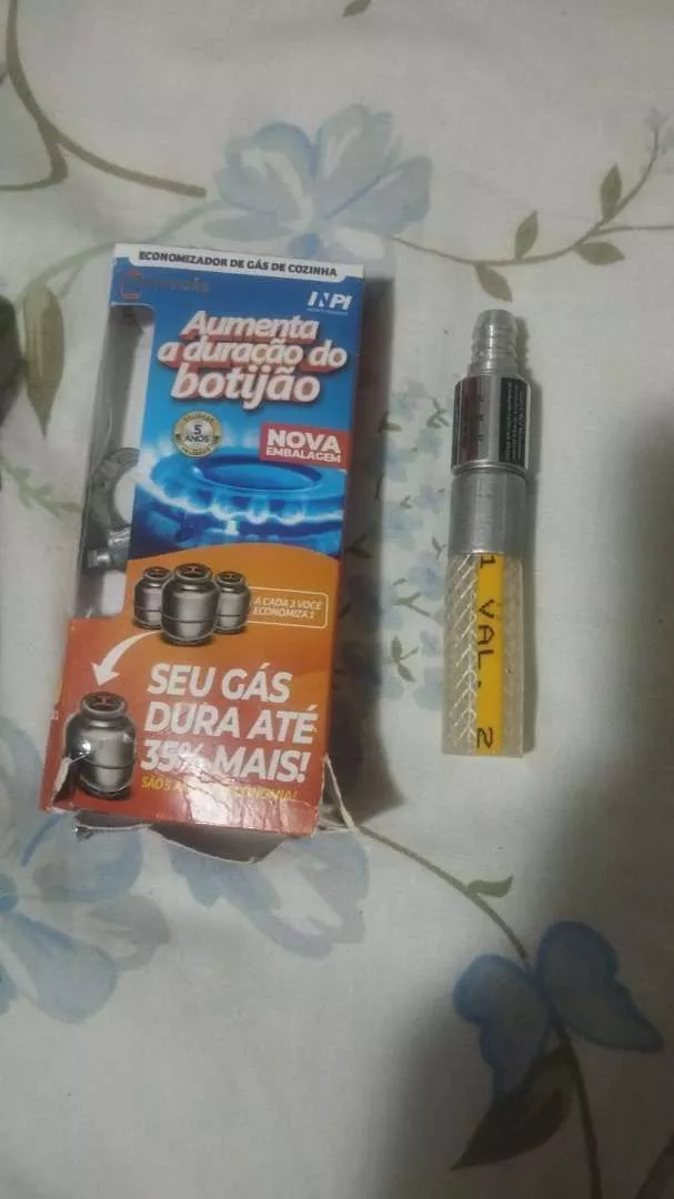 Produto com embalagem e dispositivo
