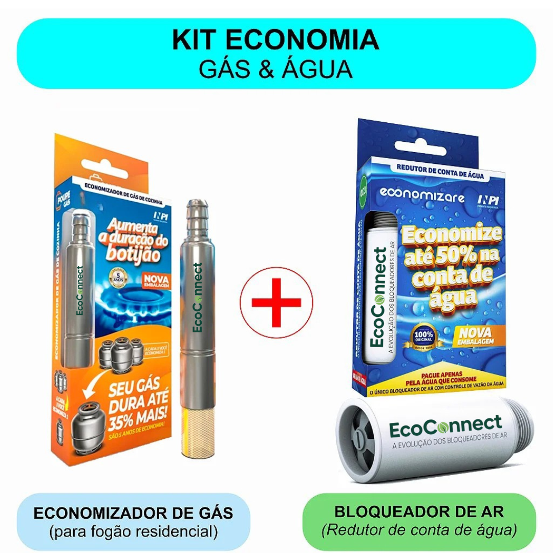 Kit Água + Gás